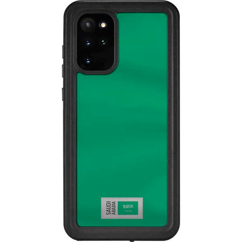 Saudi Arabia Soccer Flag Galaxy S20 Plus Waterproof Case